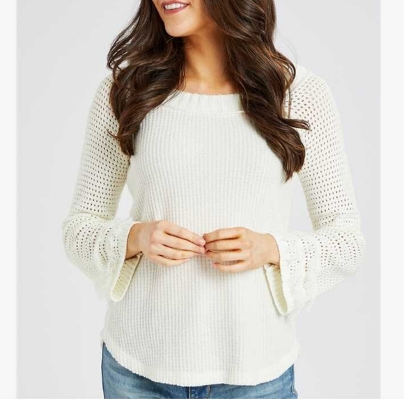 Altar'd State Sweaters - Altar'd State Dreamin' In Thermal Lightweight Sweater